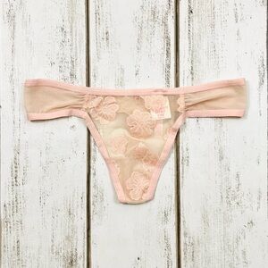 VS PINK Extra Low Rise Thong Pantie Medium Vintage